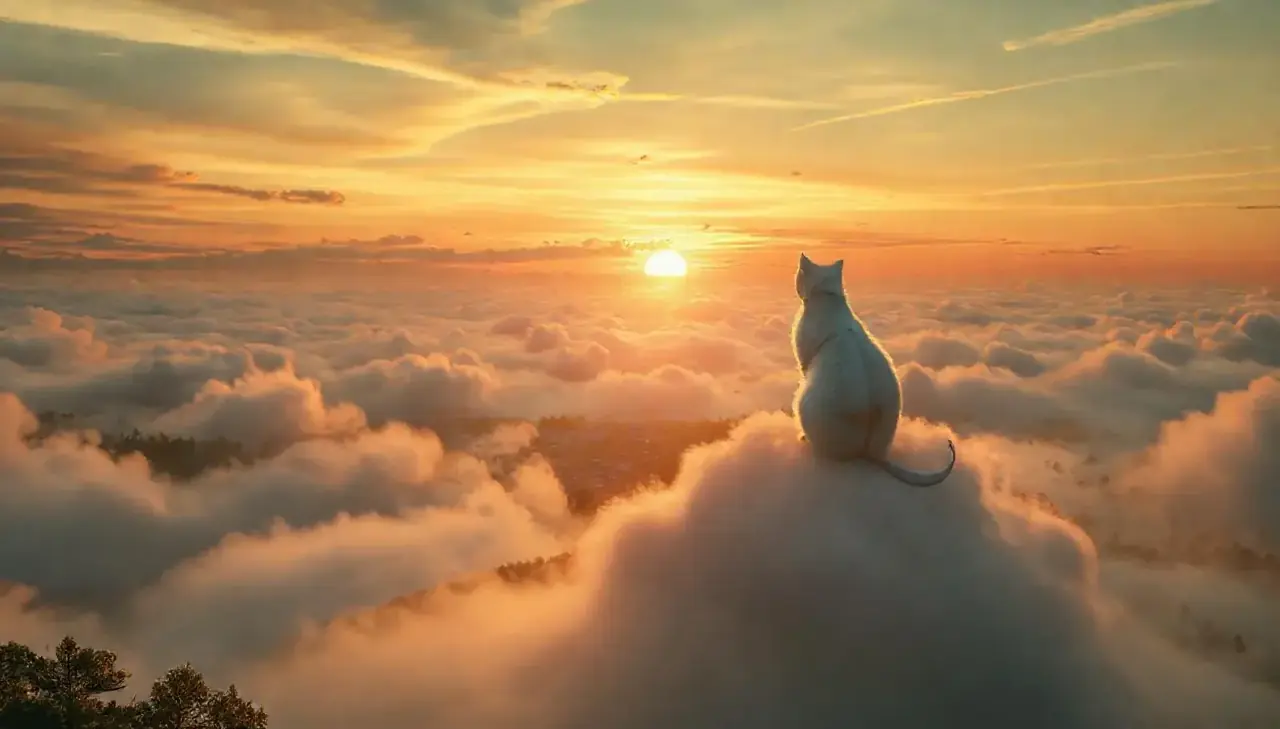 云端的猫